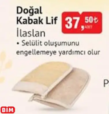 İLASLAN DOĞAL KABAK LİF İLASLAN DOĞAL KABAK LİF